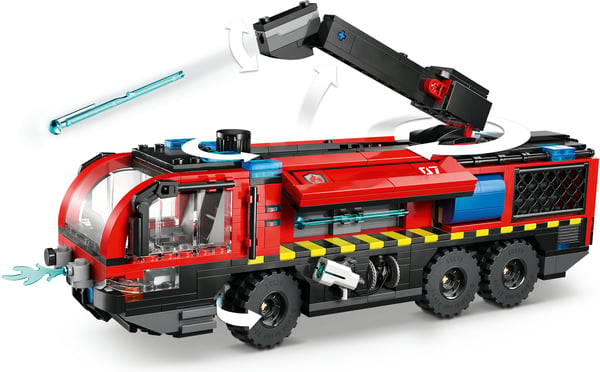 LEGO City Fire 60499 Flygplatsens brandbil