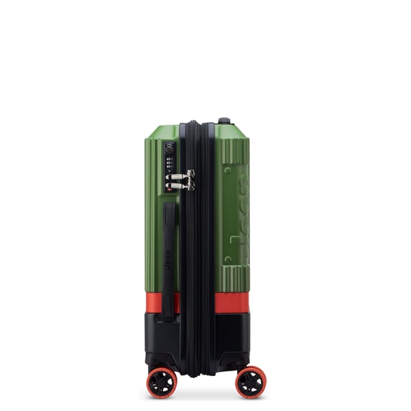 Delsey Jeep JH001A Kabinväska Slim resväska, 55 cm, grön
