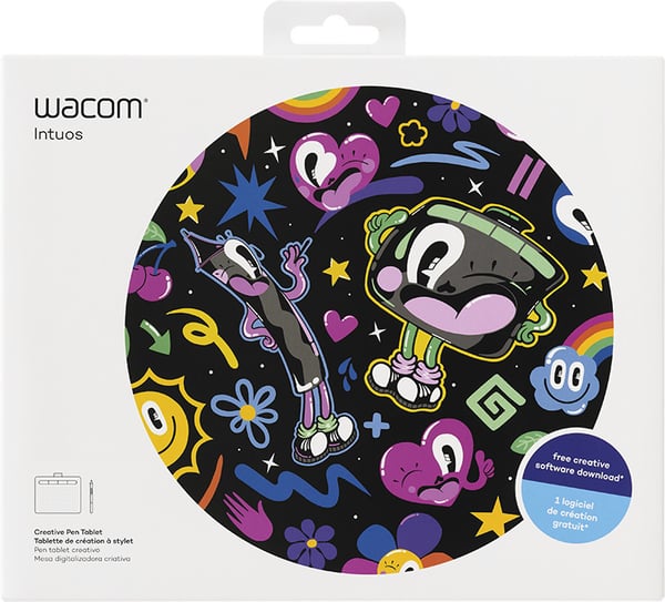 Wacom Intuos S tegnebord, sort
