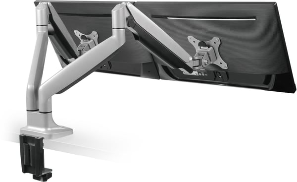 Mozi Dual Display Gas Spring Desk Stand - skrivbordstativ för två skärmar