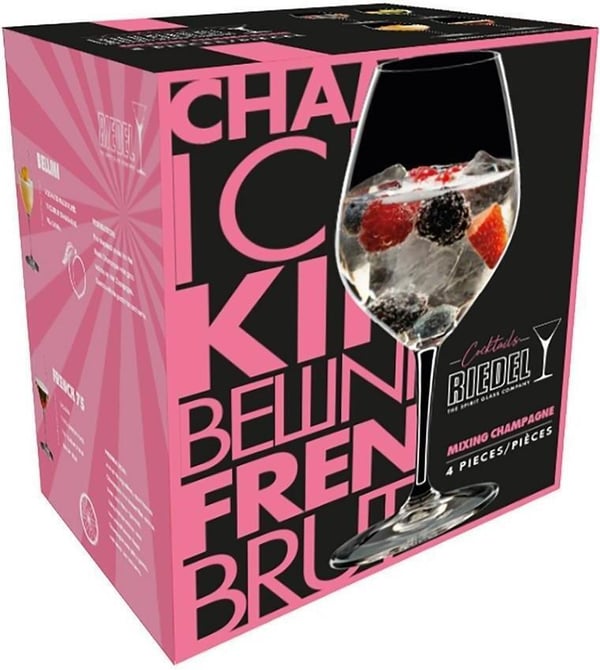 Riedel Mixing Champagne -glasset, 4 st