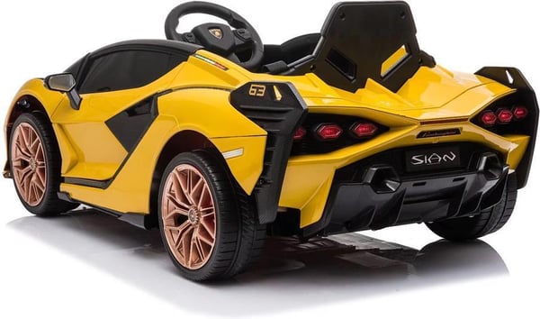 Lamborghini Sian 12V -elbil, gul