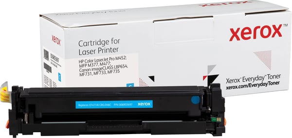 Xerox Everyday HP 410A -laserpatron, cyan