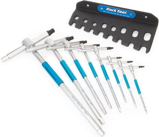 Park Tool THH-1 8-delt sekskantnøglesæt, T-håndtag