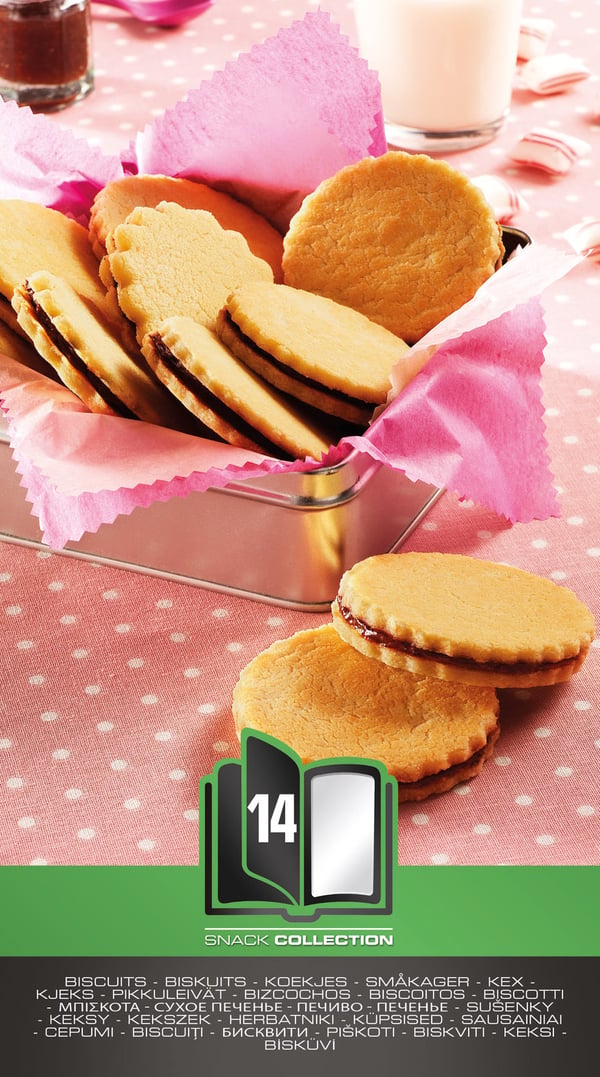 Tefal Snack Collection - stegplader: 14 kager