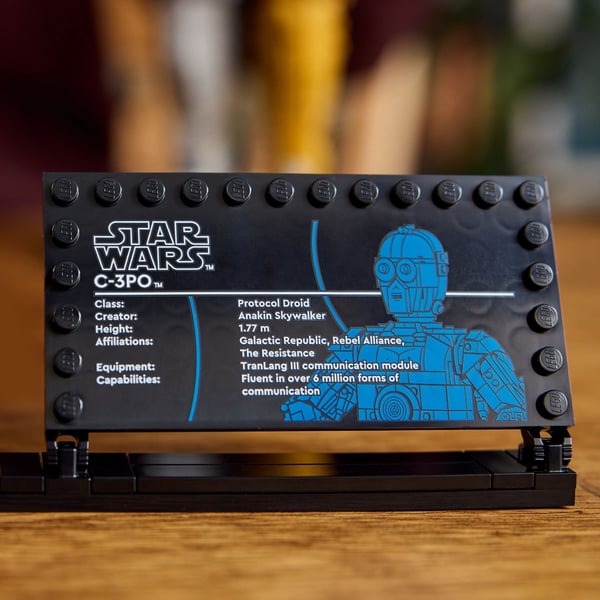 LEGO® Star Wars™ C-3PO™ Bygbar droidfigur 75398