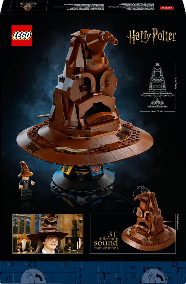 LEGO Harry Potter™ Den talande sorteringshatten Set 76429