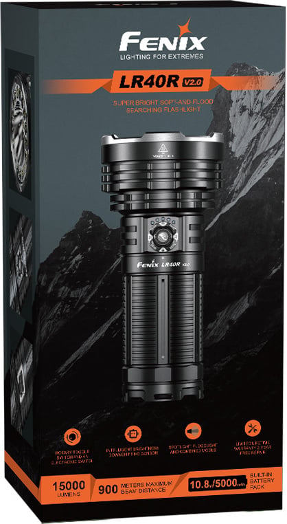 Fenix LR40R V2.0 -søgelampe, 15000 lm