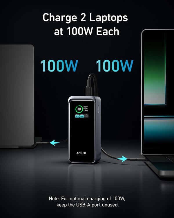 Anker Prime 200W bærbar strømforsyning, 20000 mAh