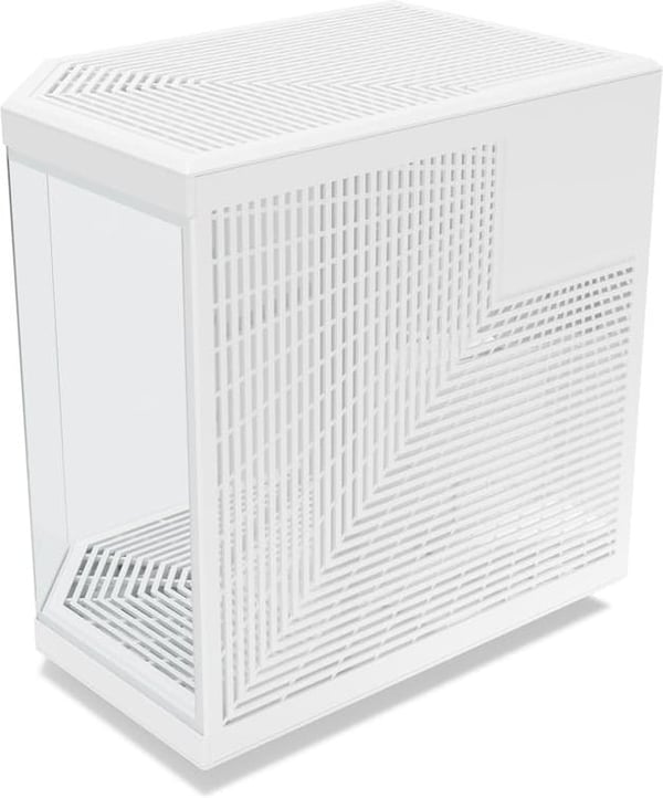 Hyte Y70 Snow White ATX-chassis med panoramavindue, hvid