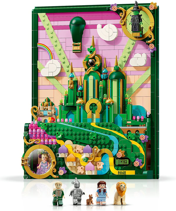 LEGO Wicked 75685 Emerald City - konstverk