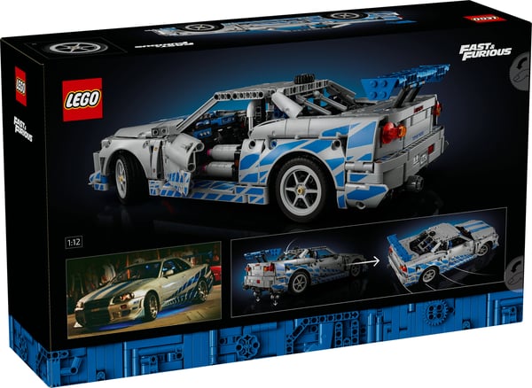 LEGO Technic 42210 2 Fast 2 Furious Nissan Skyline GT-R (R34) bil