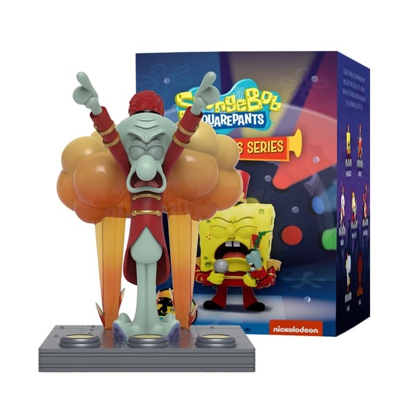 Mighty Jaxx SvampBob Fyrkant, Band Geek samlarfigur