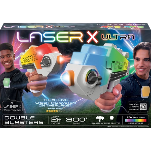 Laser X Ultra Bröstmottagare, Laserpistolspel