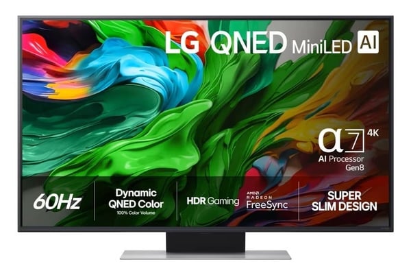 LG 43'' QNED 86 4K Mini-LED TV (2025)