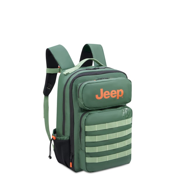 Delsey Jeep JS010B Taktisk Ryggsäck, grön