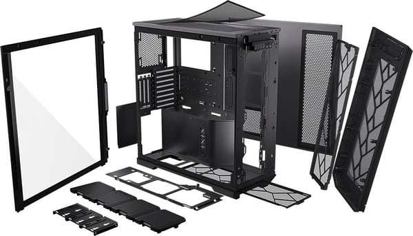 Phanteks Enthoo Pro 2 E-ATX-chassi med glaspanel, svart