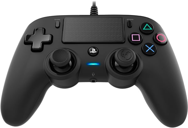 Nacon Wired Compact Controller -spelkontroll, svart, PS4