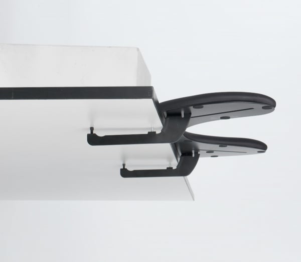 Ergo Finland 8820 - ergonomisk armbågsstöd, 70 x 28 cm, konstläder