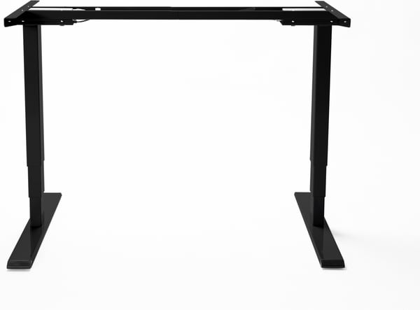 Elfen Ergodesk Basic II -ram för elbord, svart