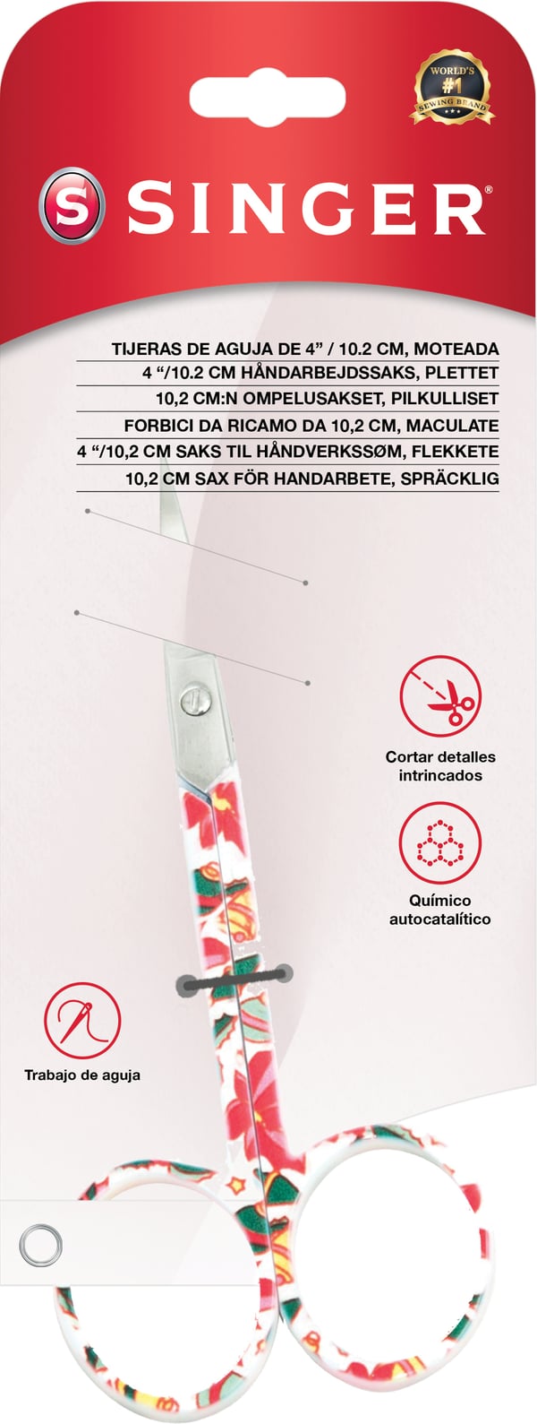 Singer underhållssaxar, 10,2 cm