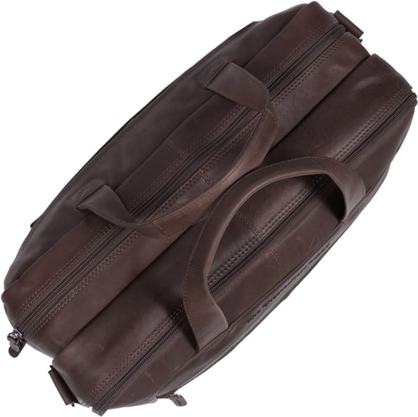 The Chesterfield Brand Ryan -computertaske for 17" bærbare, brun