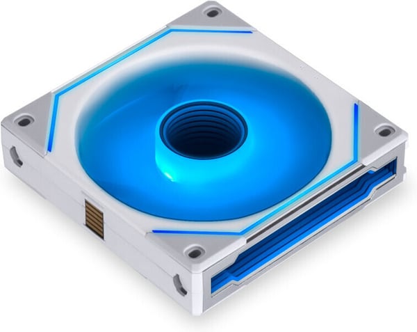 Lian Li UNI FAN SL-INF 120 ARGB PWM ventilatorpakke, 120 mm, 3-pack, hvid