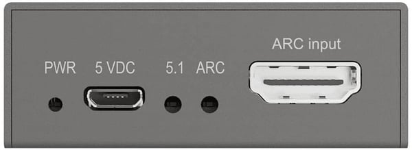 Marmitek Connect ARC13 HDMI ARC-analog til digital konverter og forforstærker