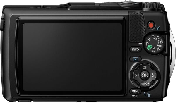 OM SYSTEM Tough TG-7 -digitalkamera, sort