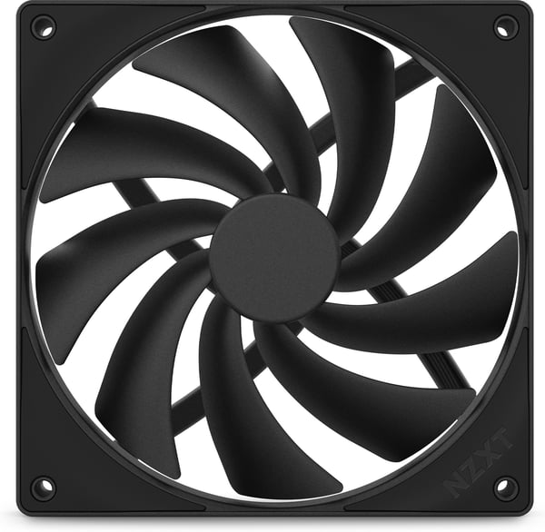 NZXT F140Q -fläkt, 140 mm, svart