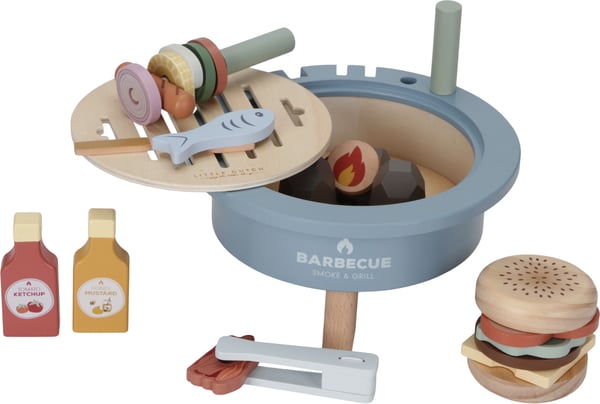 Little Dutch - Trä Grillset