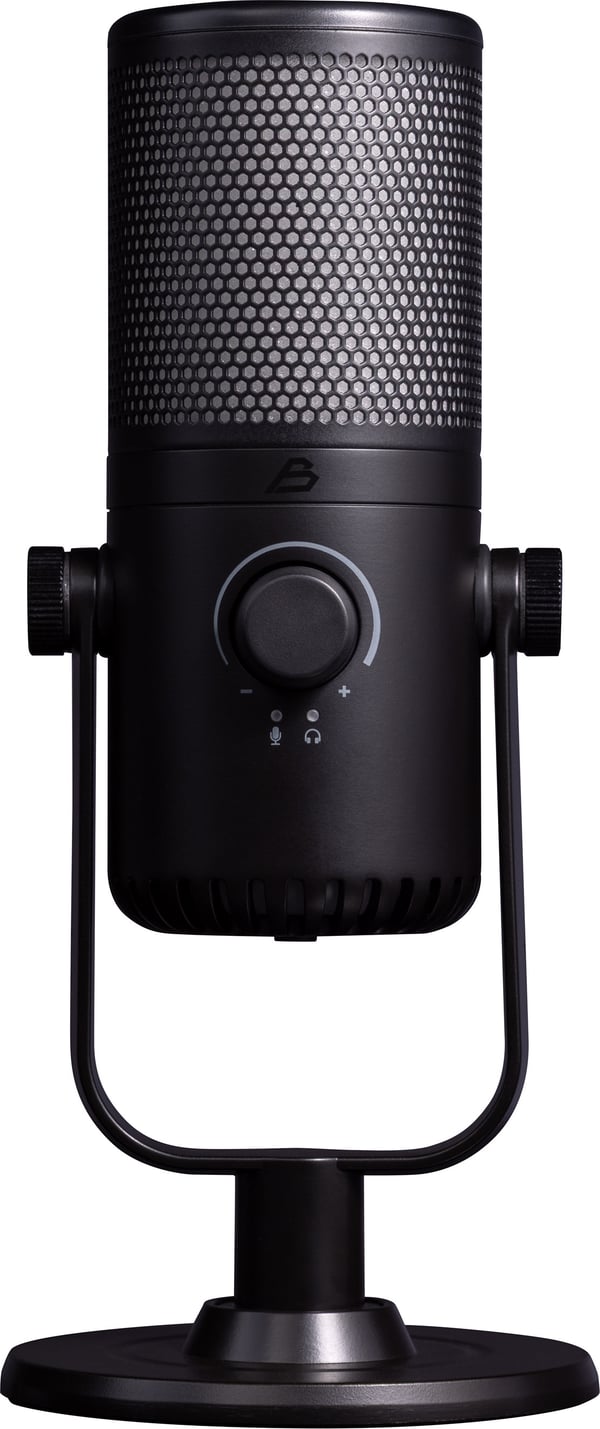 Blackstorm Gamma -mikrofon för USB, svart