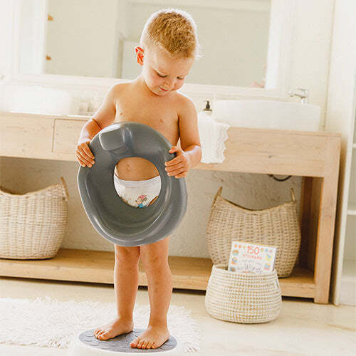 Bumbo Booster Seat WC-stol, mørkegrå