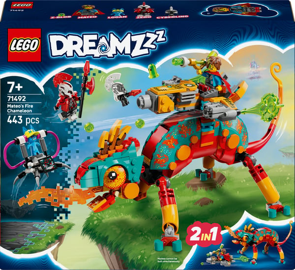 LEGO DREAMZzz 71492 Mateons eldchameleon