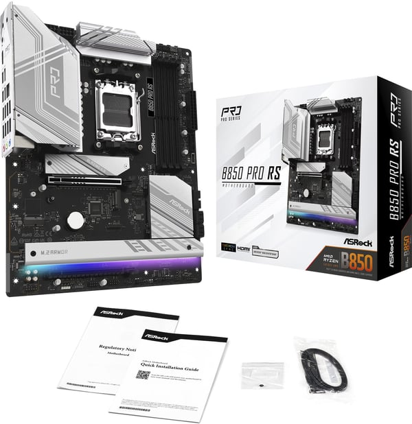 Asrock B850 Pro RS AMD AM5 ATX-moderkort