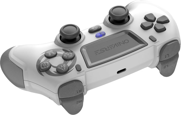 Oniverse Revolt v2 trådlös spelkontroll, Moon White, PS4