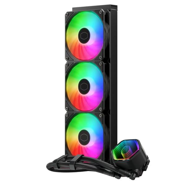 Cooler Master MasterLiquid 360 Core II ARGB vätskekylningssystem, svart