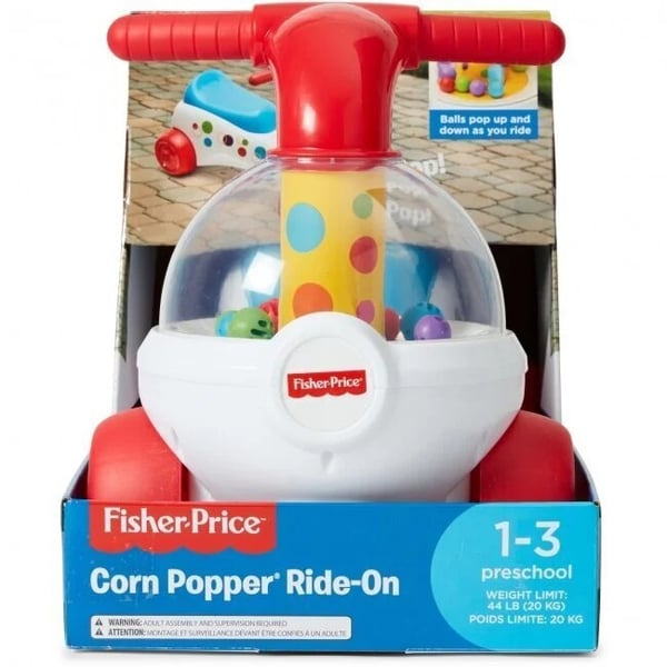 Fisher Price Majskornsrullare Sparkbil