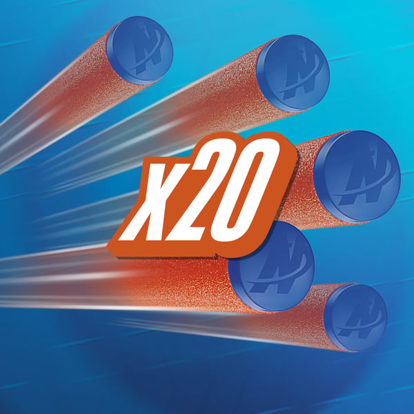 NERF N-serien påfyllningspilar, 20 st