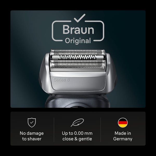 Braun Serie 8, 83M metallnät och kniv