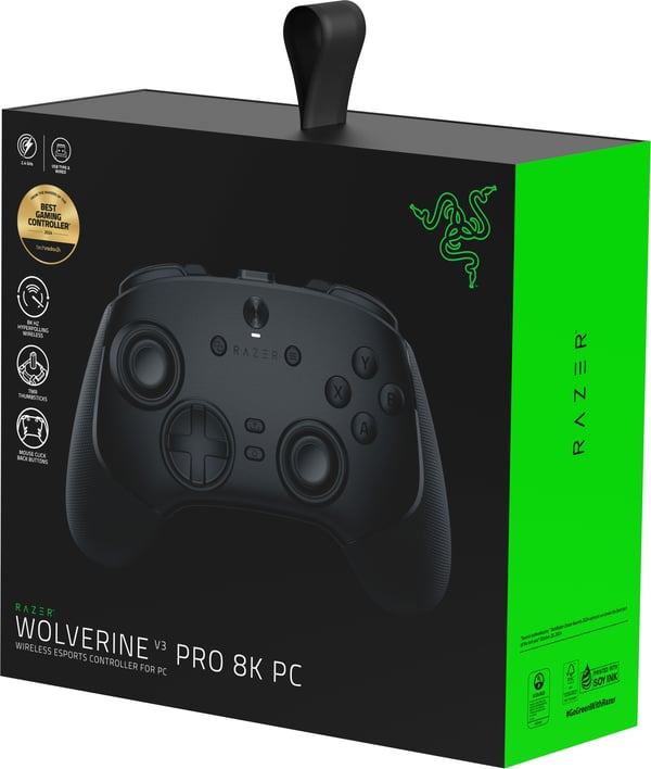 Razer Wolverine V3 Pro 8K trådlös spelkontroll, PC