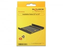 DeLOCK installationsværktøj til 2,5" harddisk til 3,5" harddisk slot