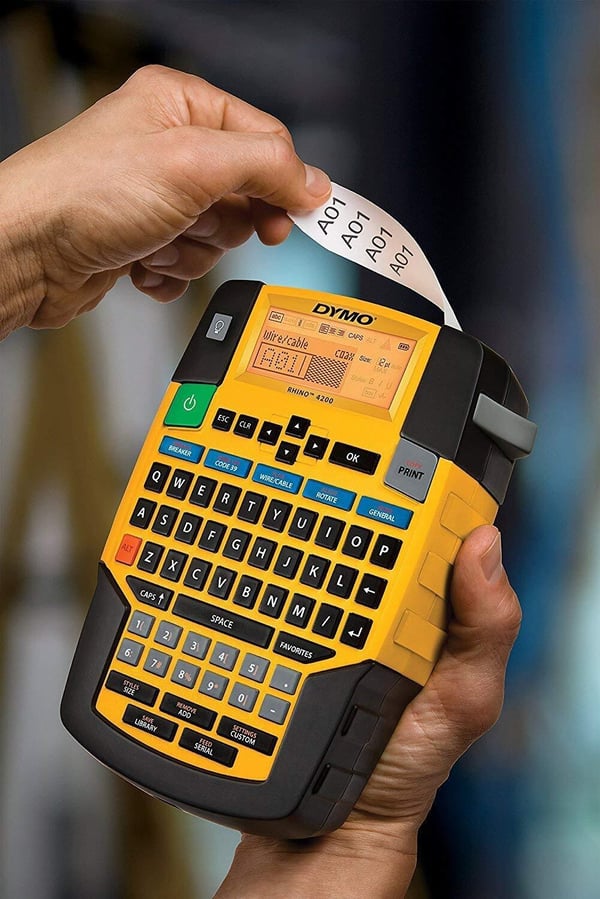 Dymo Rhino 4200 -märkningsskrivare, väska inkluderad