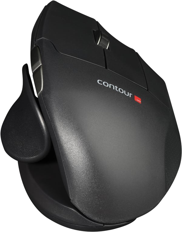 Contour Wireless Unimouse - trådlös justerbar vertikal mus