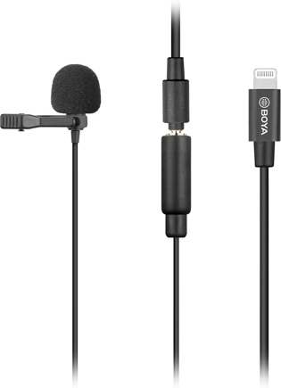 Boya BY-M2 -lavaliermikrofon til iOS-enheder