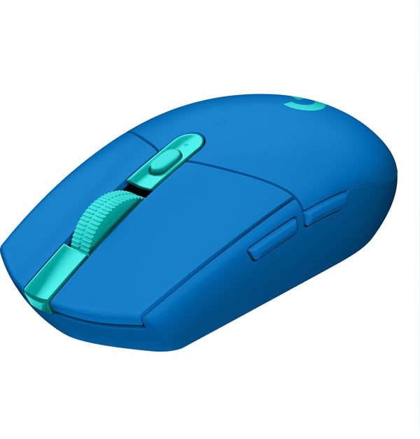 Logitech G305 -trådlös LIGHTSPEED spelmus, blå