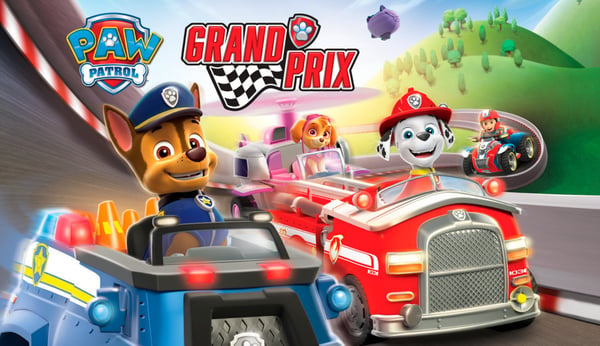 Paw Patrol Grand Prix-spil til Switch-konsollen