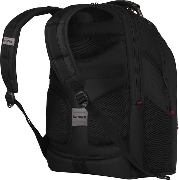 Wenger Ibex Deluxe-rygsæk til 16" bærbare computere, sort