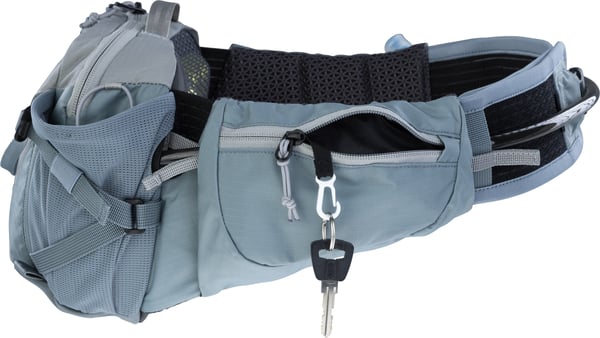 Evoc HIP PACK PRO 3 bæltetaske 1,5 l med vandblære, blågrå
