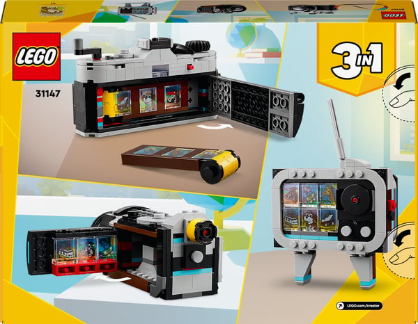 LEGO Creator Retrokamera 3-i-1-leksak 31147